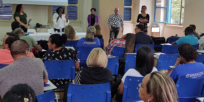 SinsaúdeSP: Diretoria participa de curso de formação em mídias sociais